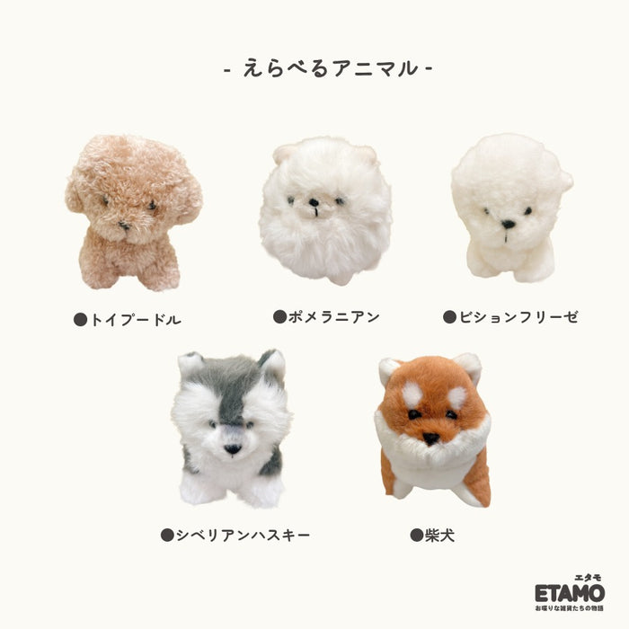 わたぽ 犬 動物 ぬいぐるみ マスコット トイプードル ポメラニアン