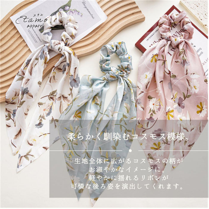 コスモス リボン シュシュ