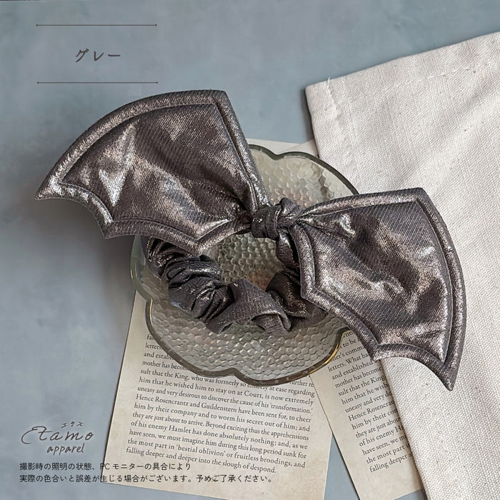 悪魔なシュシュ ブラック グレー