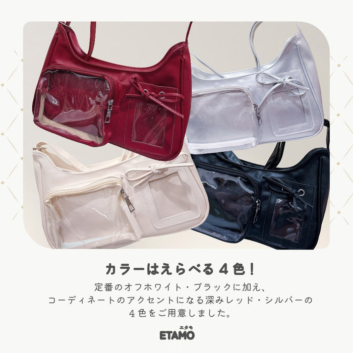 ぬいショルダー レザー