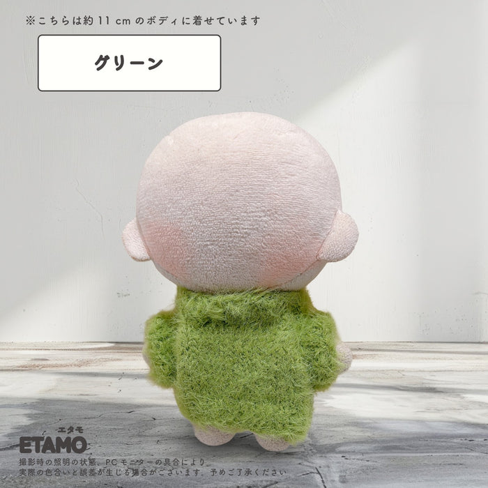 ぬい服 10cm ぷちニット トップス シャギー