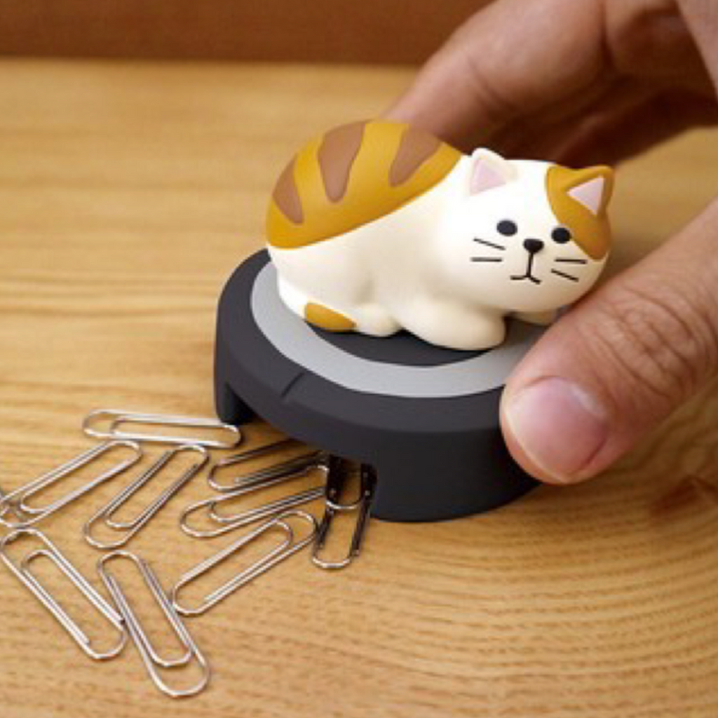 ねこのクリップホルダー トラネコ — Etamo