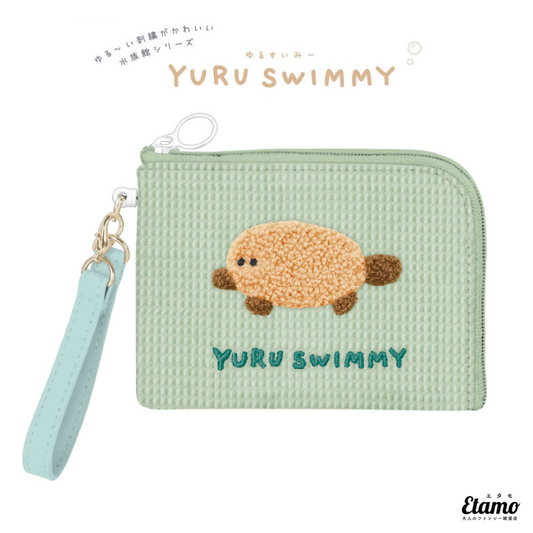 【YURU SWIMMY】カモノハシのリールパスケース