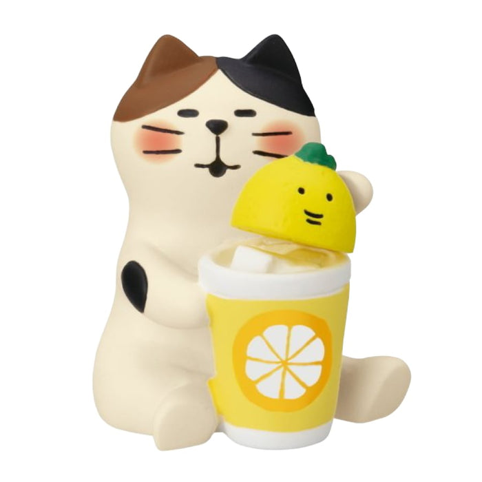 【コンコンブル】レモン酎ハイ猫 マスコット【ふぞろいなレモンたちシリーズ】