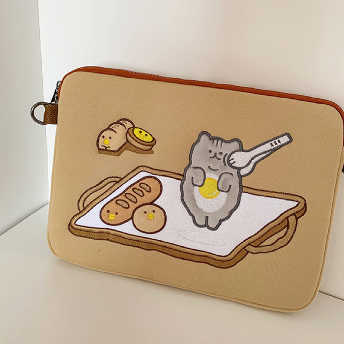 猫とパン PC・タブレットケース【13inch】